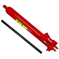 ECD Germany Cilindro hidraúlico 495mm 8t para Grúas de taller Gatos hidraúlicos Grúas para motor Gatos de transmisión